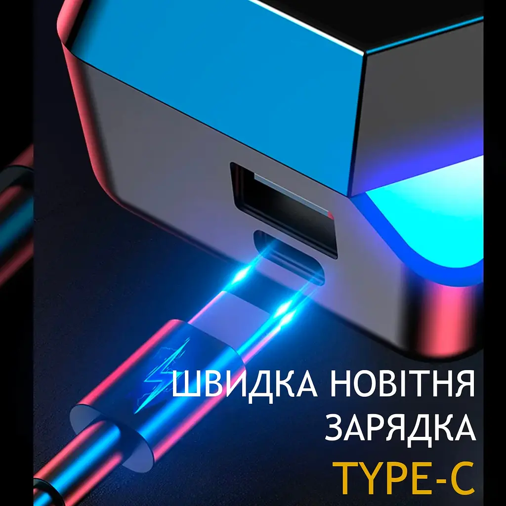 Безпровідні вакуумні ігрові навушники М28. Зарядний кейс із функцією PowerBank - фото 7
