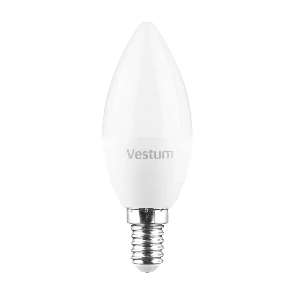 Лампочка Vestum С37 8W 3000K 220V E14 (1-VS-1312)