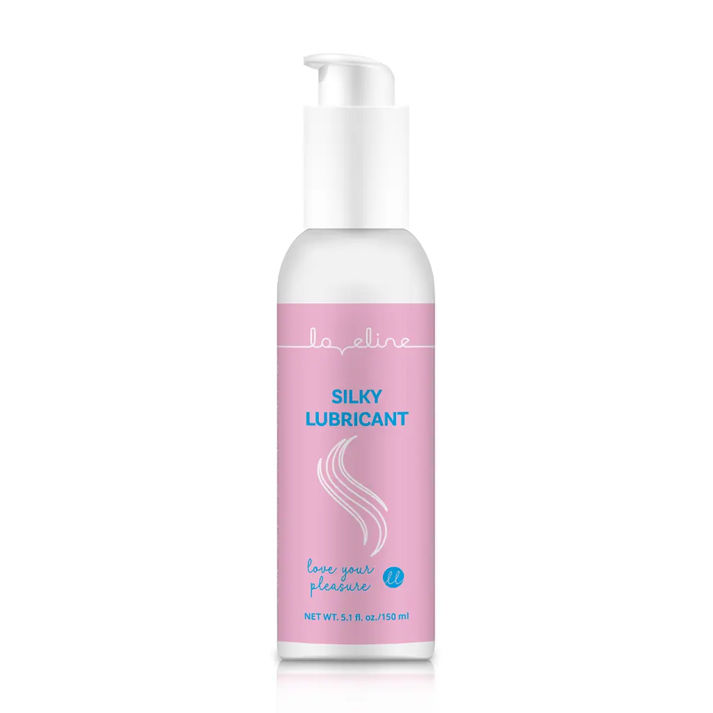 Лубрикант на водній основі Lovelin Silky lubricant 150 мл — шовковистий гель-змазка, червоний флакон - фото 2