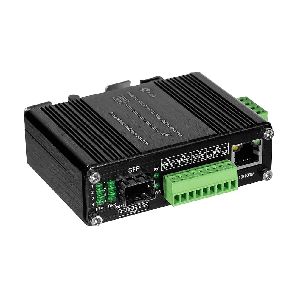 Медиаконвертер E-LINK LNK-IMCRS1100-SFP RS232/RS485/RS422 (73-00156) - фото 9