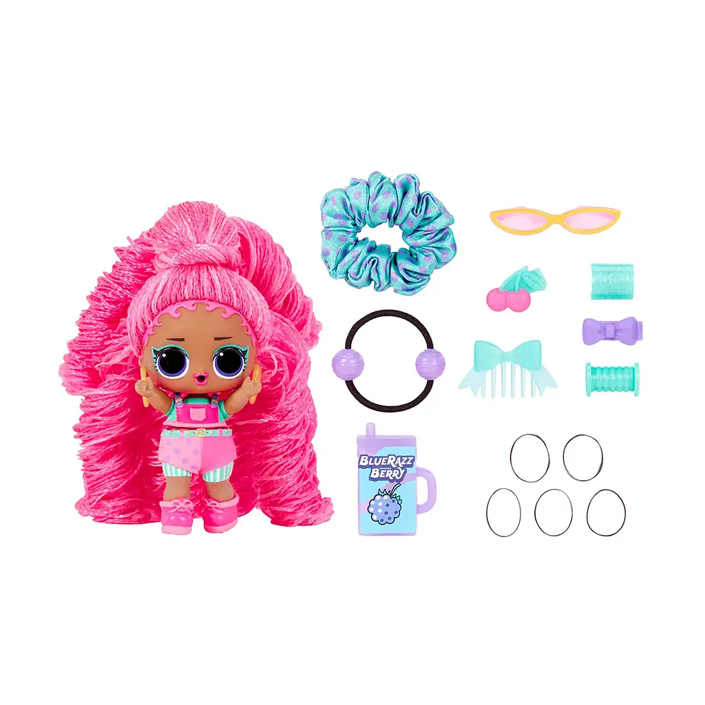 Лялька L.O.L. Surprise Hair Hair Hair S2 Стильні зачіски, руде волосся (584445) - фото 3