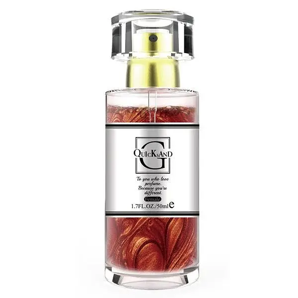 Інтимні парфуми для жінок з феромонами та золотим порошком Click Gold Sand 50 ML Червоний - фото 3