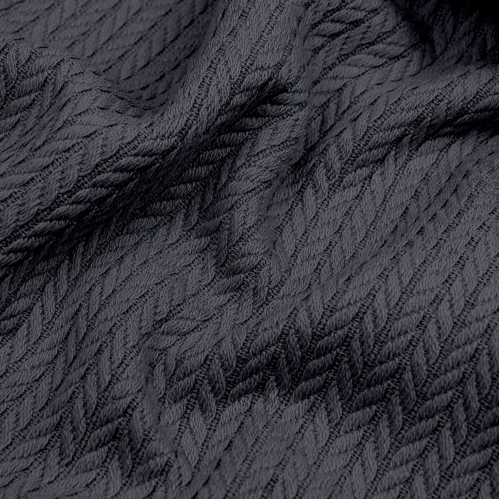 Плед покривало Cosas Beluga Knitted Braid 240х260 см косичка (Blanket_64-1Beluga_KnittedBraid_240x260) - фото 4