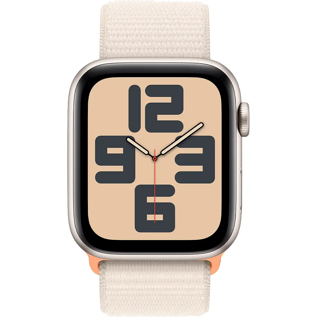Смарт-часы Apple Watch SE 2 GPS 44mm Starlight Aluminium Case with Starlight Sport Loop [MRE63] [95088] - фото 2