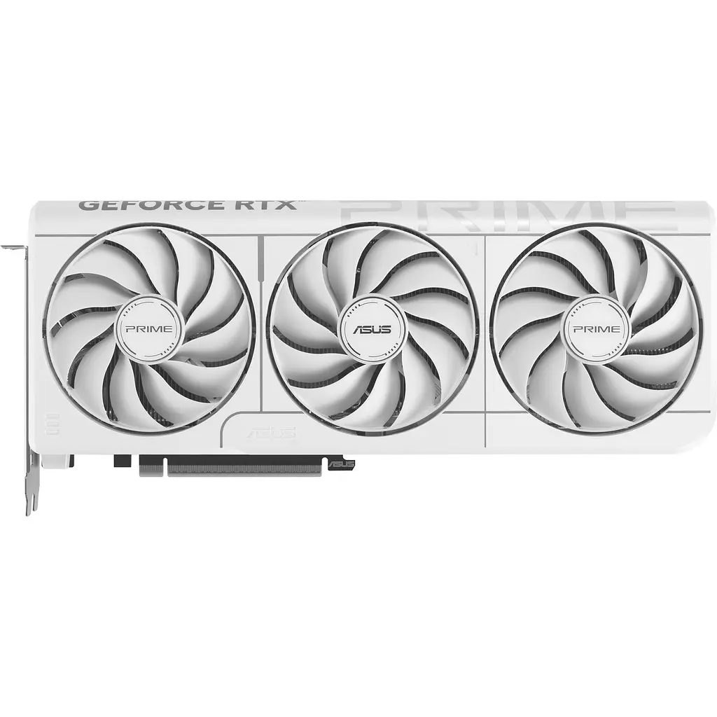 Відеокарта Asus Prime GeForce RTX 5070 12GB OC Edition White [PRIME-RTX5070-O12G-White] UA [145607] - фото 2