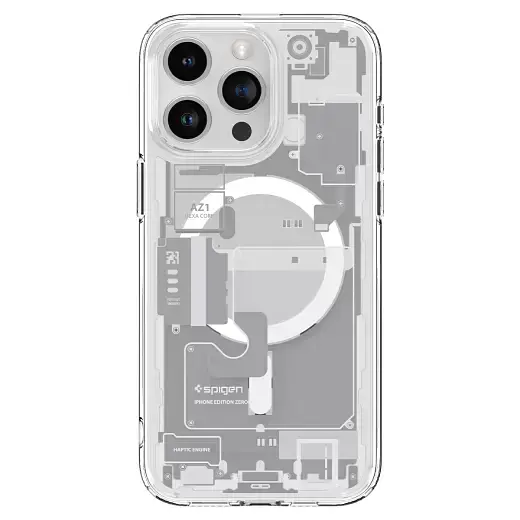 Чохол Spigen Ultra Hybrid Zero One (MagFit) White для iPhone 15 Pro Max (ACS07034) - фото 2