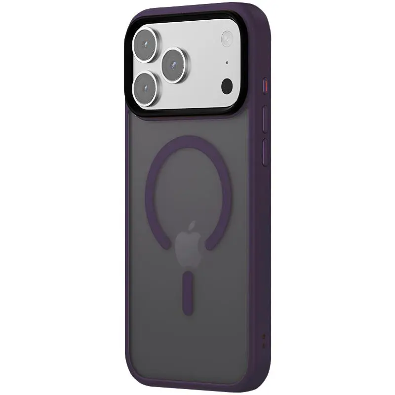 Чохол Ummi Colorful with MagSafe для Apple iPhone 17 Pro 6.3" Темно-фіолетовий/Dark Purple - фото 2