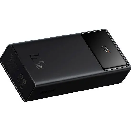 Зовнішній акумулятор Baseus Star-Lord Digital Display 30000mAh 22.5W Black (PPXJ080101) [101224] - фото 5