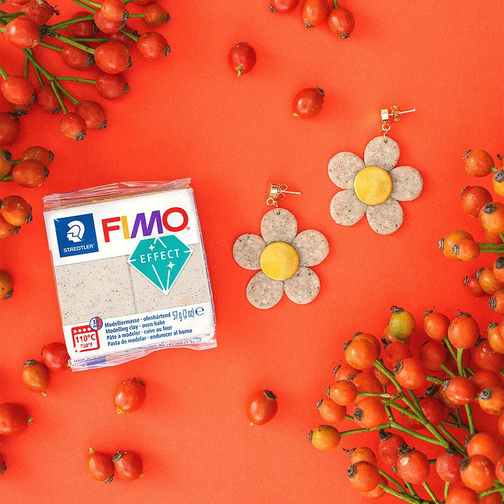 Пластика Effect Ботаніка сухоцвіт шипшини 57г Fimo - фото 3