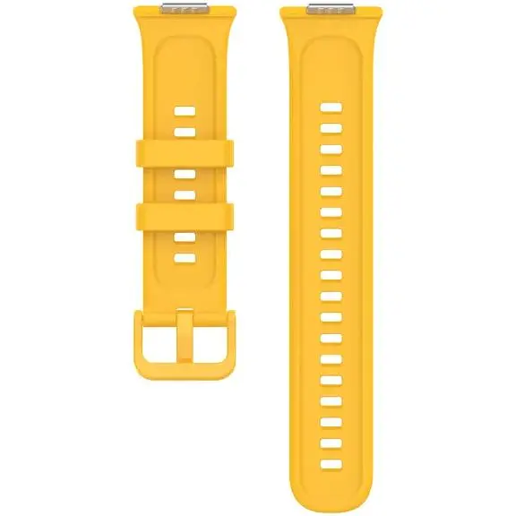 Ремінець DK для Huawei Watch Fit 2 Silicone Sport Full Light Classic (yellow) - фото 3