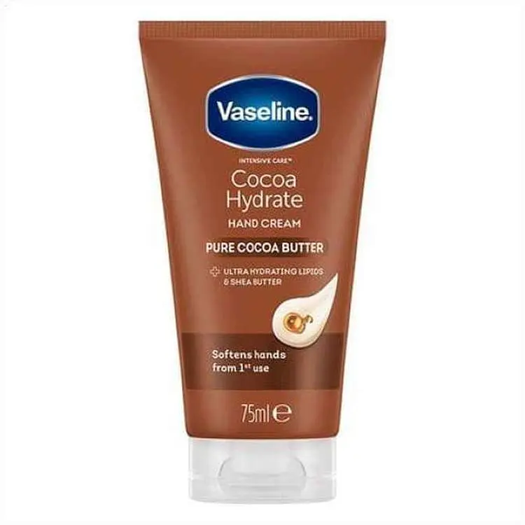 Крем для рук VASELINE 75мл INTENSIVE CARE Зволожуючий з Какао-маслом
