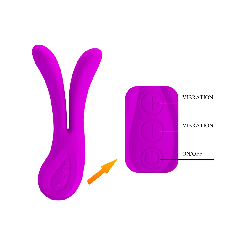 Вібратор Pretty Love Ulysses Vibrator Purple Baile BI-014475 91526 - фото 2