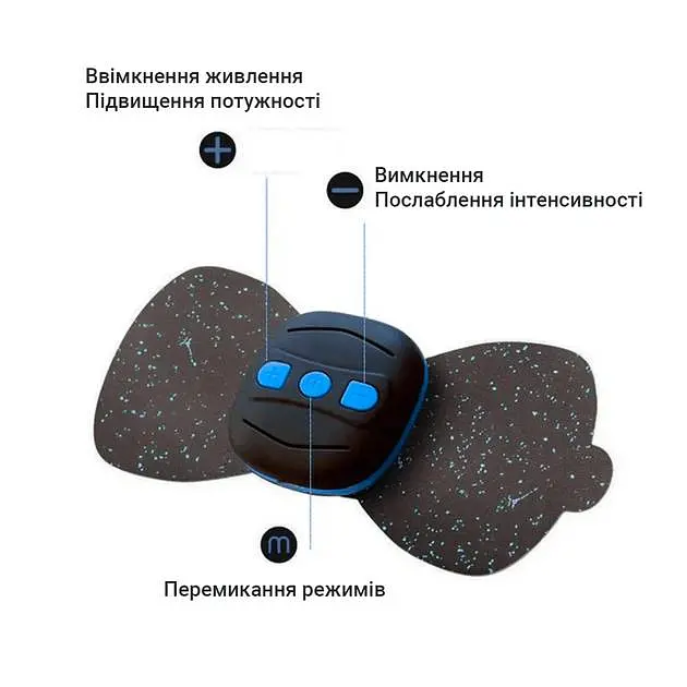 Масажер для шиї та тіла Inspire BISD-MS013 3в1 Black - фото 5