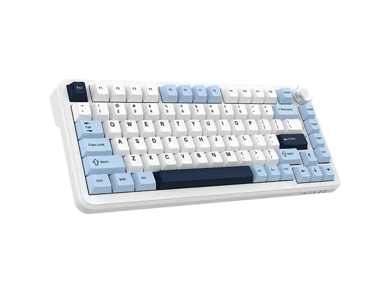 Клавіатура Ajazz AK820 MAX PLUS Daydream White-Dark Blue (AK820MAX-DD-BWD) - фото 2
