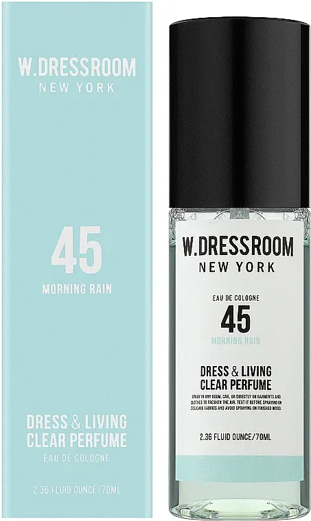 Парфумована вода W.Dressroom Dress & Living Clear Perfume No.45 Morning rain для одягу та дому 70 мл - фото 2