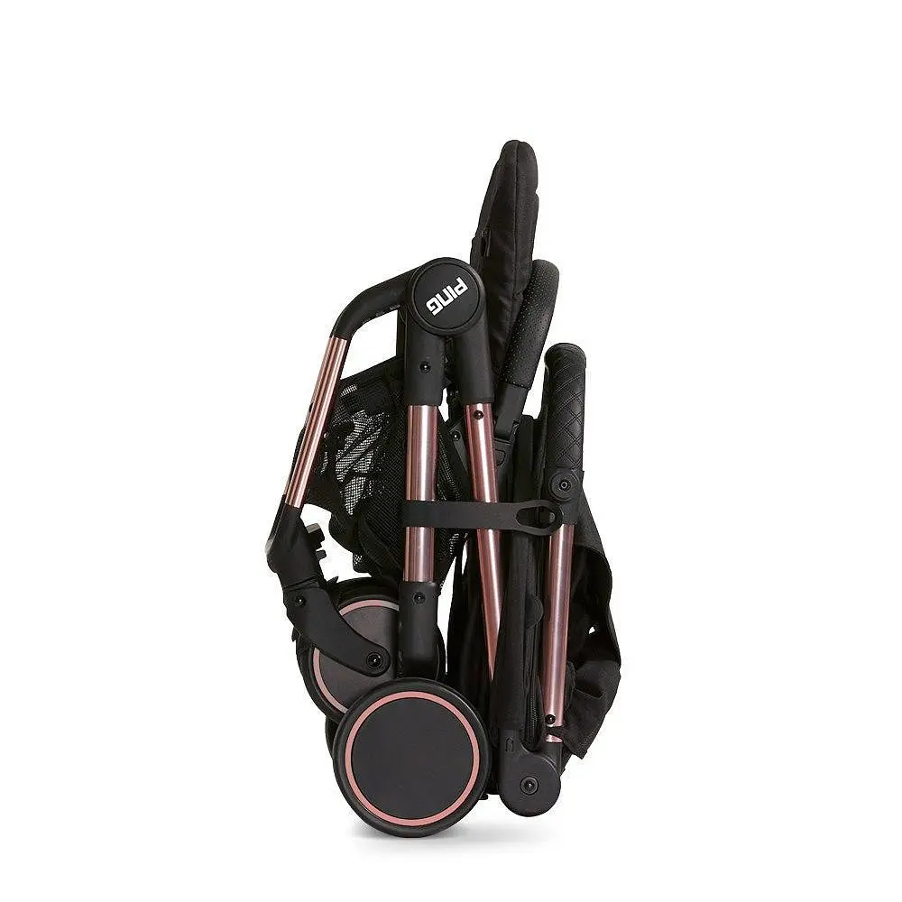 Прогулянкова коляска ABC Design Ping Diamond Rose Gold чорна (1200229/2004) - фото 5