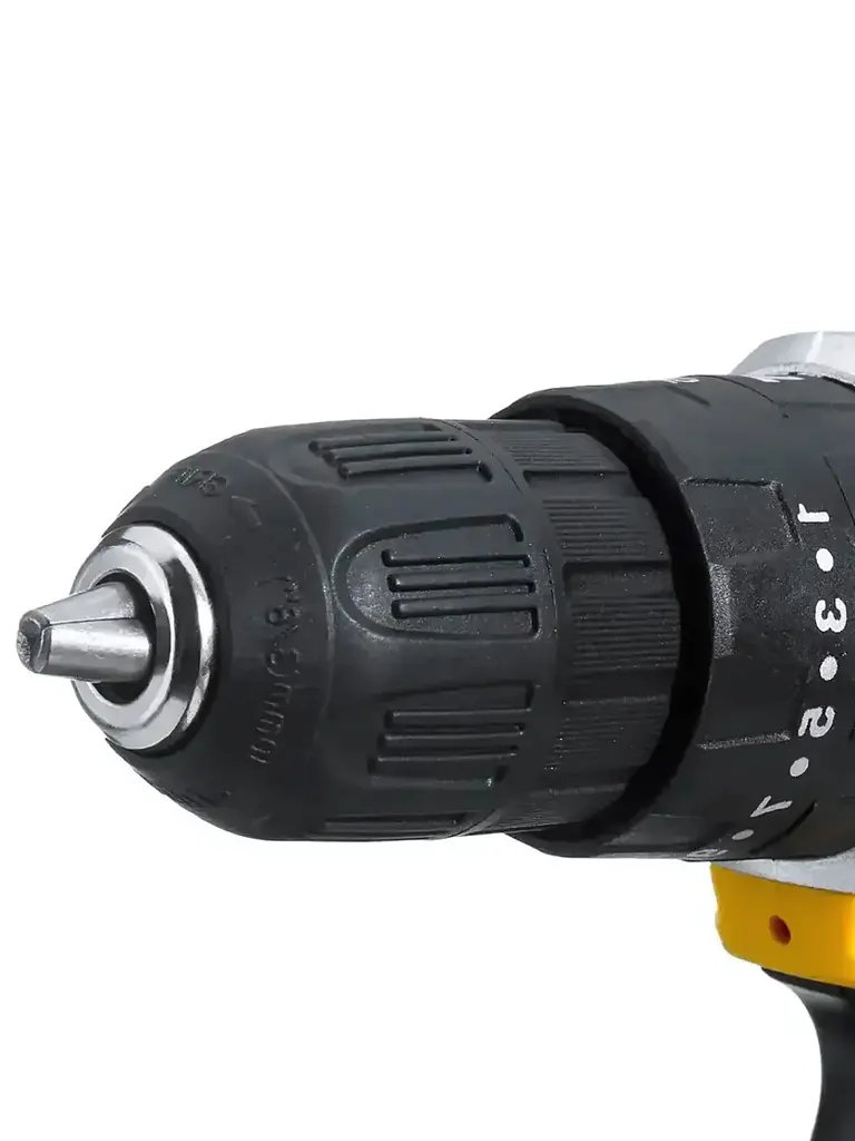 Дриль-шуруповерт акумуляторний 12V 1350 об хв 24 предмети, жовтий / чорний (3663582197) - фото 10