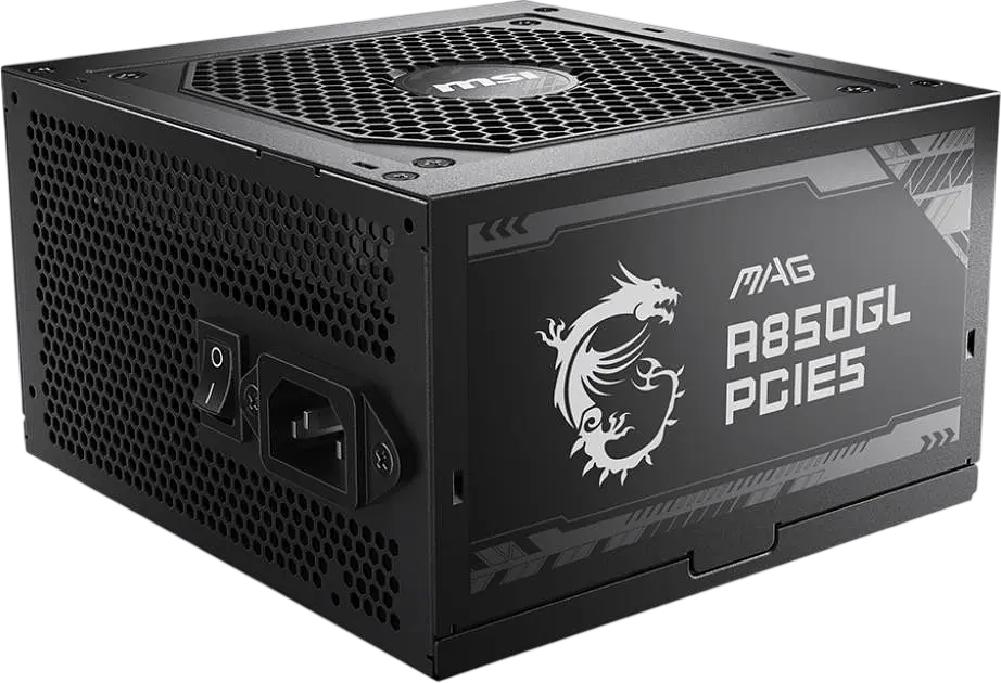 Блок живлення MSI MAG A850GL PCIE5 850W 80+ Gold (MAG A850GL PCIE5) - фото 2