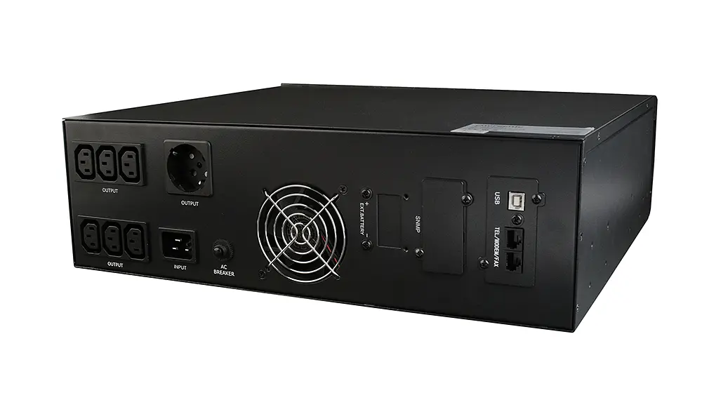Джерело безперебійного живлення EnerGenie EG-UPSRACK-13 3000VA - фото 2