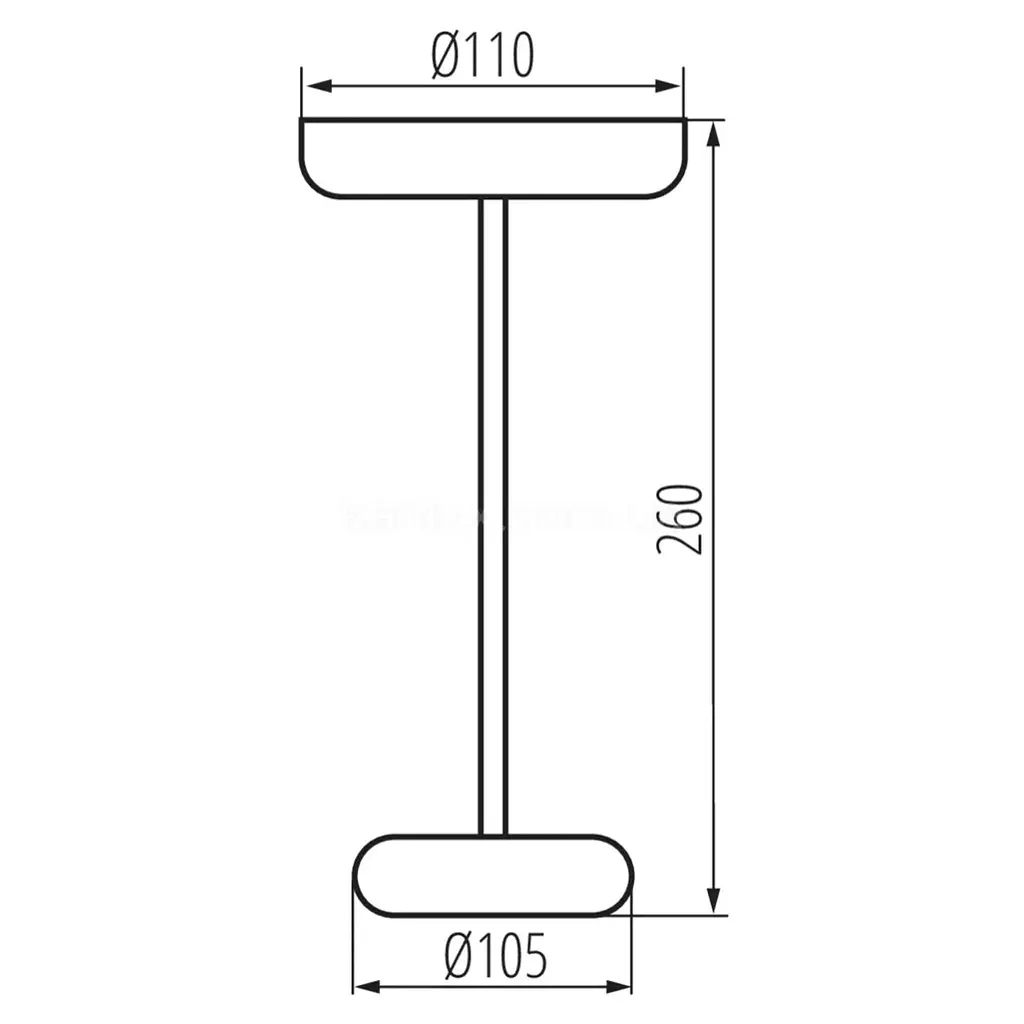 Настільна лампа Kanlux Fluxy LED IP44 BL (37312) - фото 8