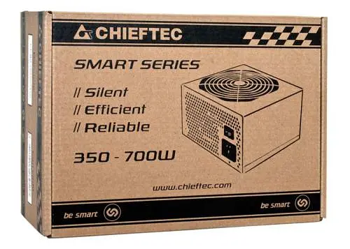 Блок питания Chieftec 400W GPS-400A8 EPS ATX 12V 2.3, 120mm, 24db, 3 SATA, 2 Molex, 8PIN PCIe - фото 5