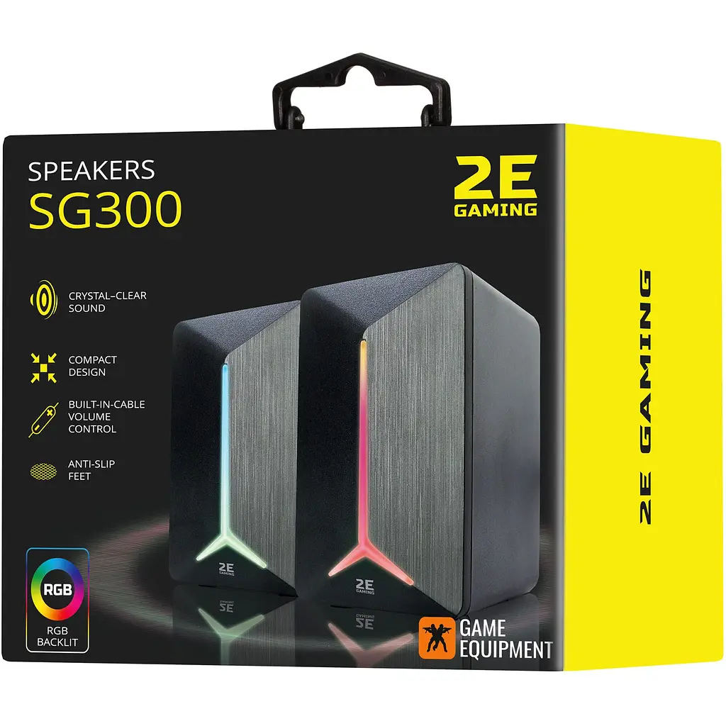 Компьютерные колонки 2E Gaming SG-300 RGB - фото 3