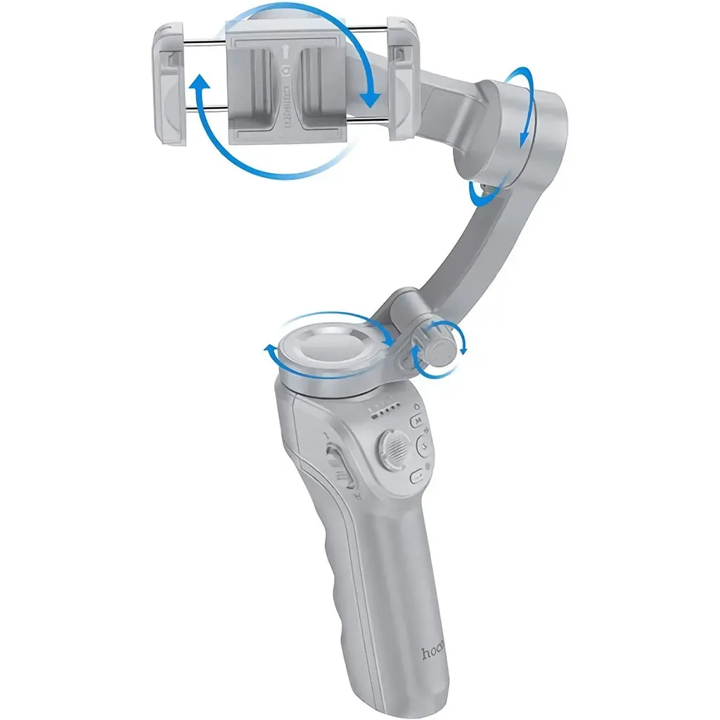 Стабілізатор відеозйомки Hoco K24 Gimbal Gray (6942007635547) [136490] - фото 6