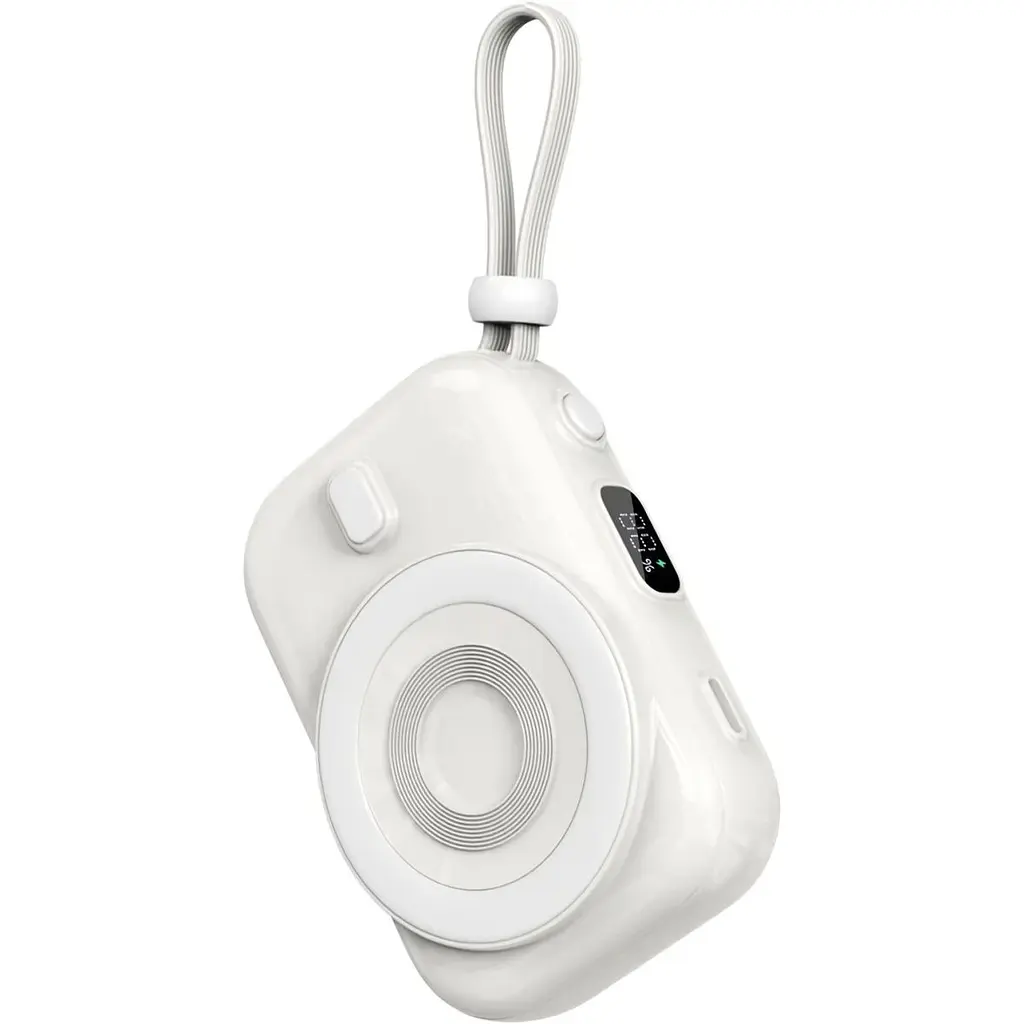 Внешний аккумулятор Wiwu Magnetic Wi-P041 9600mAh 22.5W White [133056] - фото 2