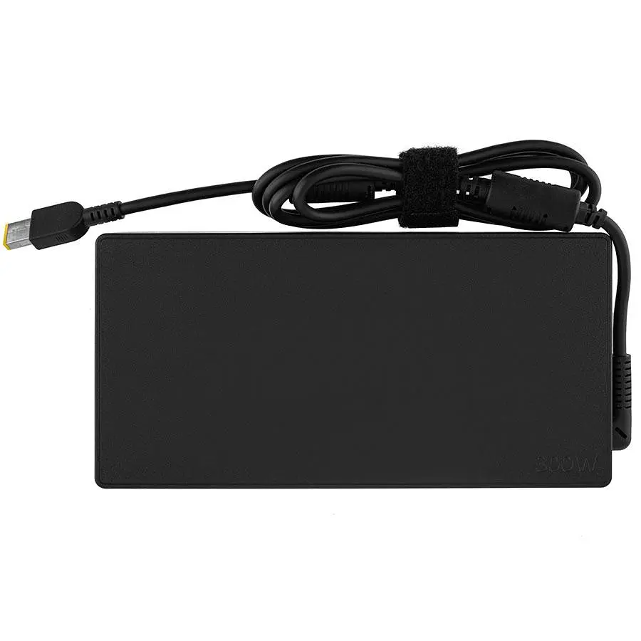 БЖ для ноутбука Lenovo 20V 15A 300W USB+pin (Square 5 Pin DC Plug) чорний RECTANGULAR - фото 3