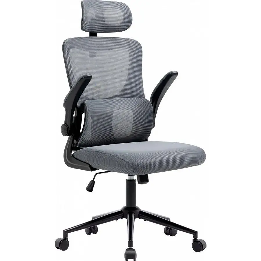 Офісне крісло GT Racer X-5728 Black/Gray [121531] - фото 2