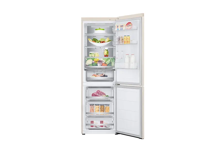 Холодильник с морозильной камерой LG GC-B459FEPW - фото 2