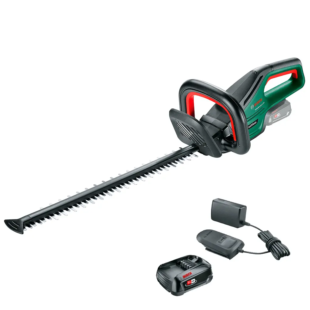 Кущоріз акумуляторний Bosch UniversalHedgecut 18V-50 з 1 акб PBA 18V 2.5Ah та з/п AL 18V-20