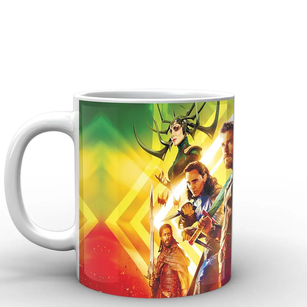 Кухоль GeekLand Тор Thor Poster 1 Ragnarok TH.02.030 330 мл білий - фото 2