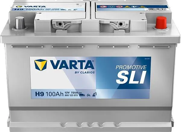 Акумулятор Varta Promotive SLI 12В 100Аг 720А (EN) R+ (600123072)