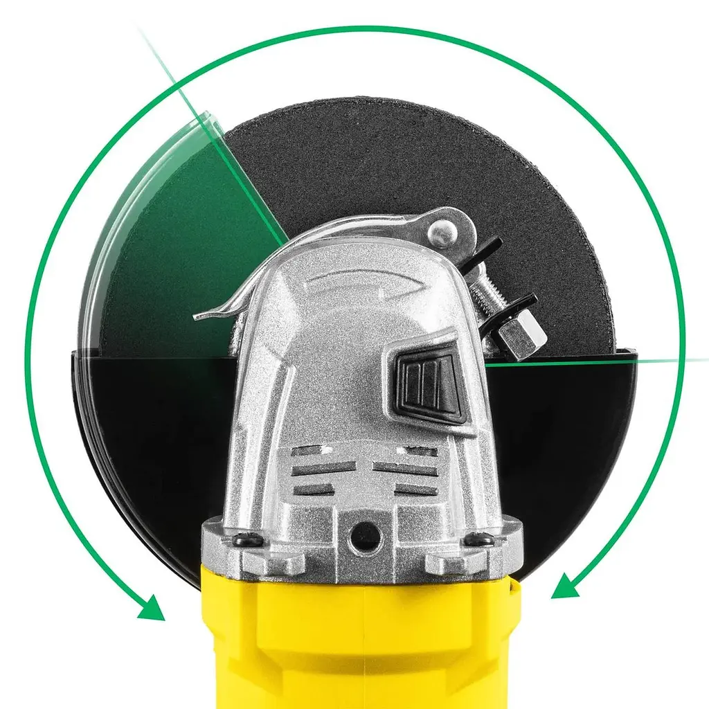 Кутова шліфувальна машина мережева Болгарка Trotec PAGS 11-125 + кейс - фото 4