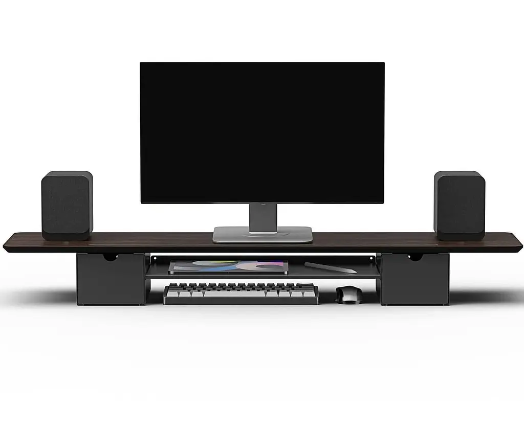 Подставка под монитор OfficePro MR177DW Dark Wood/Black MR177DW - фото 8