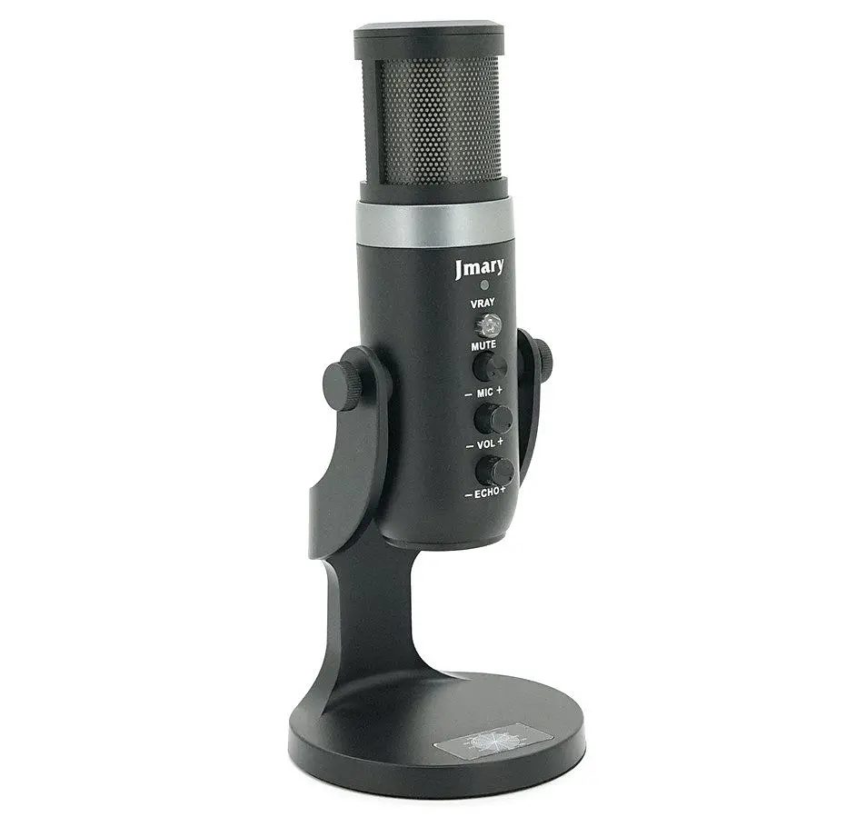 Професійний студійний конденсаторний мікрофон Jmary MCPW9 USB Black - фото 3