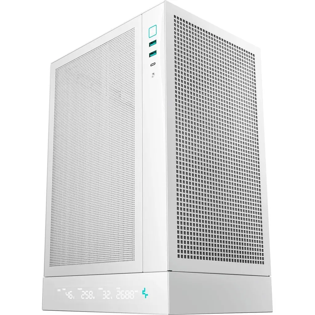 Корпус Deepcool CH170 Digital White без БП (R-CH170-WHNPI0D-G-1) - фото 2