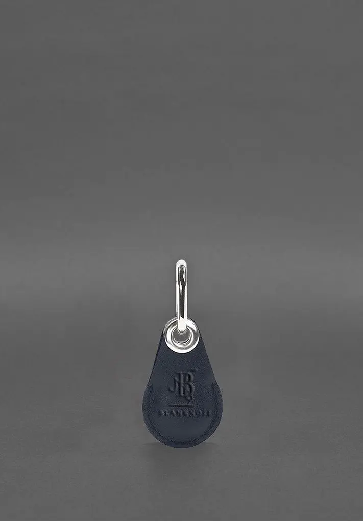 Кожаный чехол для Apple AirTag Синий - фото 6