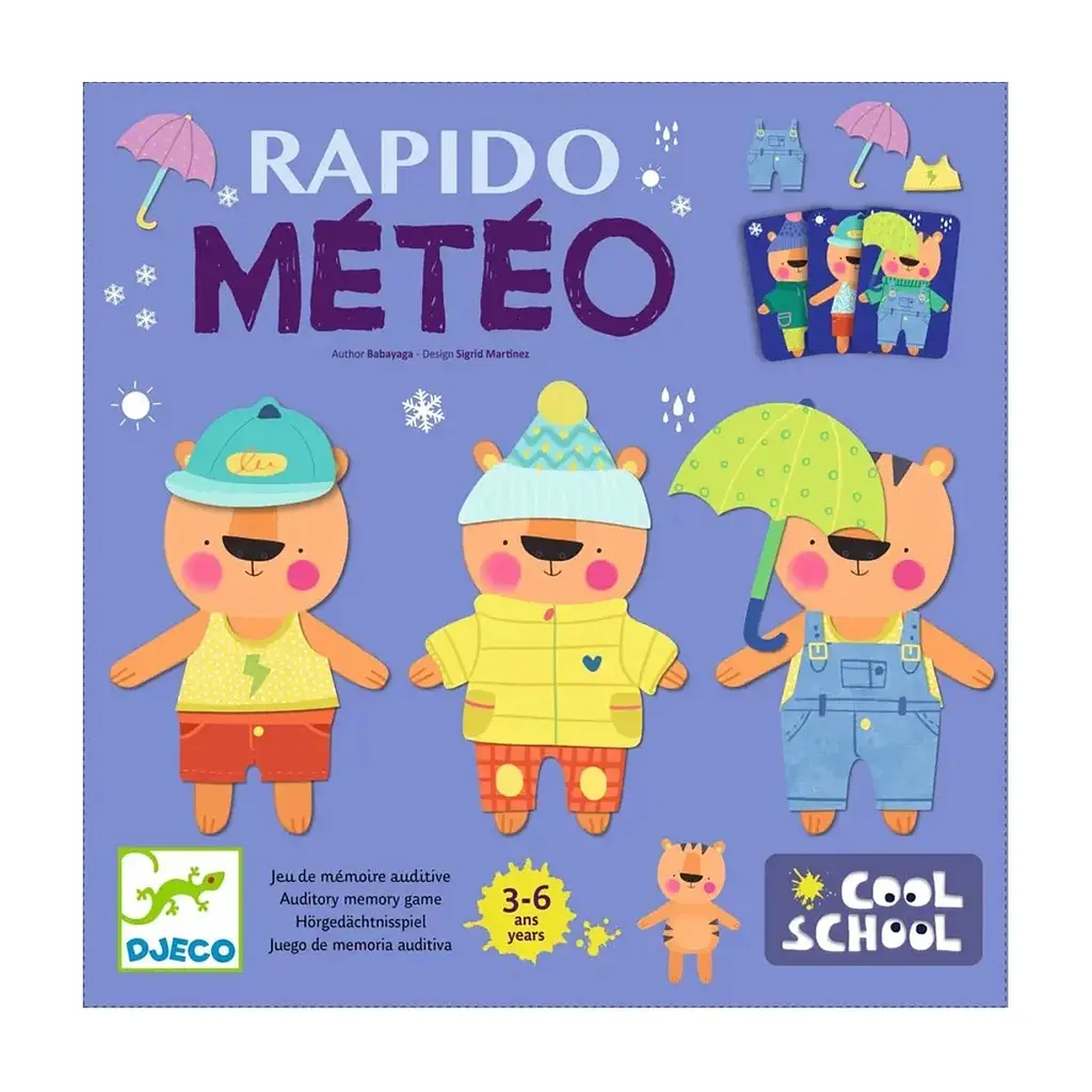 Настільна гра Djeco Rapido Meteo (DJ08527)