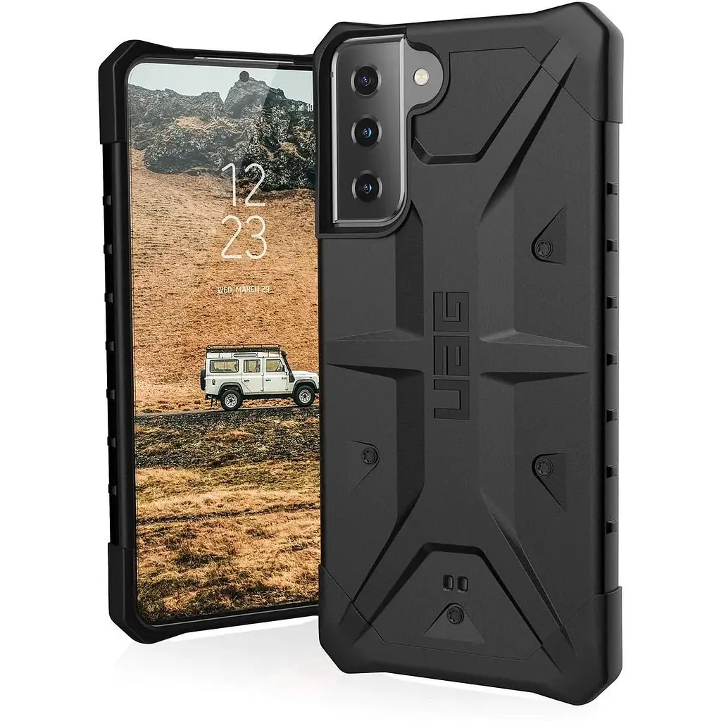 Оригинальный противоударный чехол UAG Pathfinder для Samsung Galaxy S21 (6.2") Black 212817114040 - фото 10