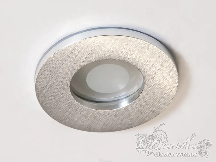 Високоефективний вологозахищений точковий світильник, серія "Aluminium", к. - фото 2