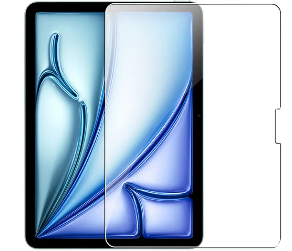 Захисне скло DK для Apple iPad Air 11" M2 2024 A2900/A2902/A2903 Full Glue 2 шт (017810) - фото 2