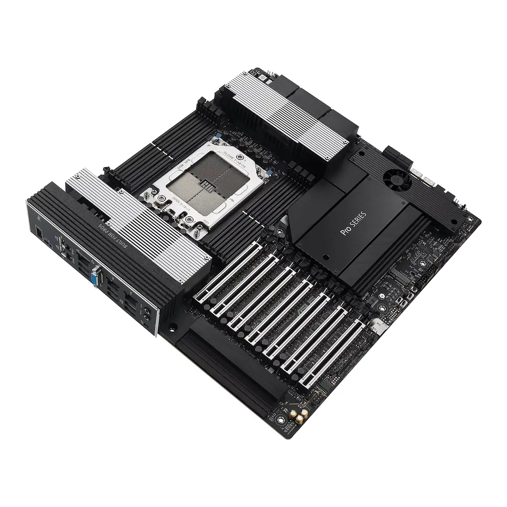 ASUS Материнська плата PRO WS WRX90E-SAGE SE sTR5 WRX90 8xDDR5 M.2 EEB - фото 4