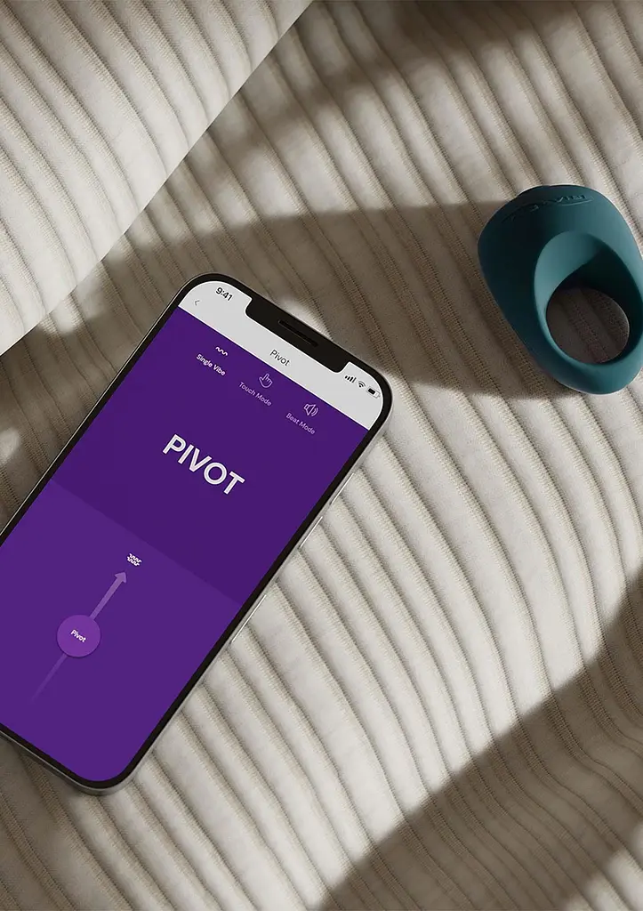 Віброкільце We-Vibe Pivot Blue 7.1 см синій - фото 9