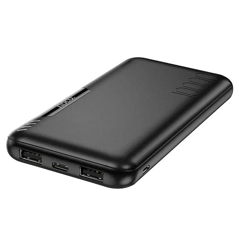 Портативний Акумулятор Power Bank Hoco J82 Easylink 10000 mAh Чорний - фото 4