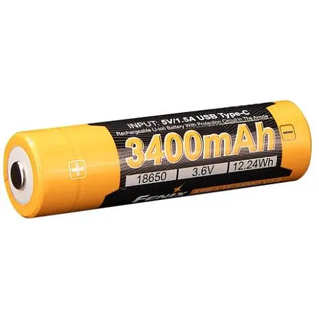 Аккумулятор Fenix ​​18650 (3400 mAh) Type-C V3.0 - фото 3