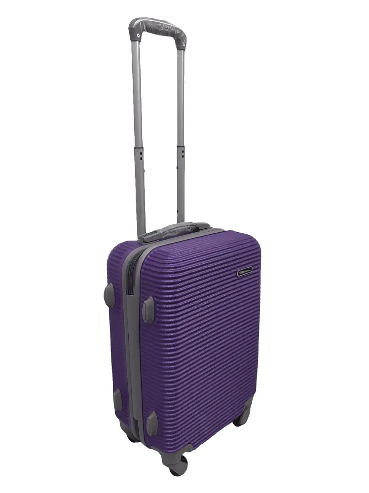 Валіза маленька S ABS-пластик Milano bag 004 56,5×39×24см 40л Фіолетовий - фото 2