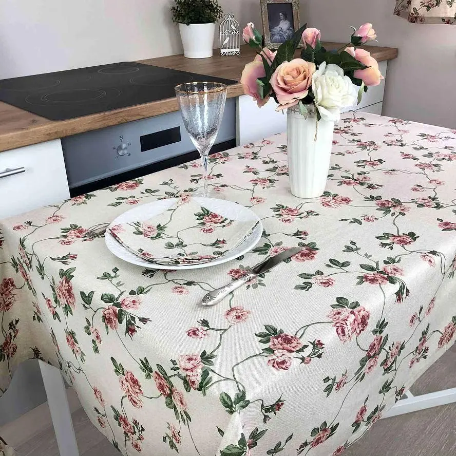 Скатерть Прованс Глория Цветы 85х85 см (14640) - фото 3