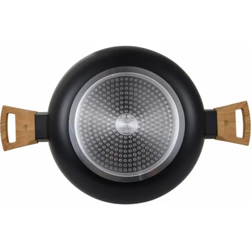 Каструля Bergner Earth black, з кришкою 28 см, 6 л (BG-32037-BK) - фото 5